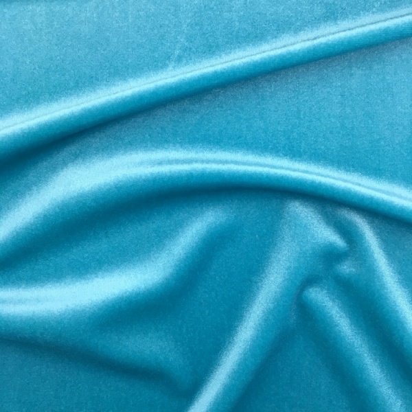 Stretch Velvet - TURQUOISE